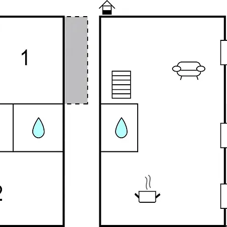 2 Bedroom Amazing In Сasa de vacaciones
